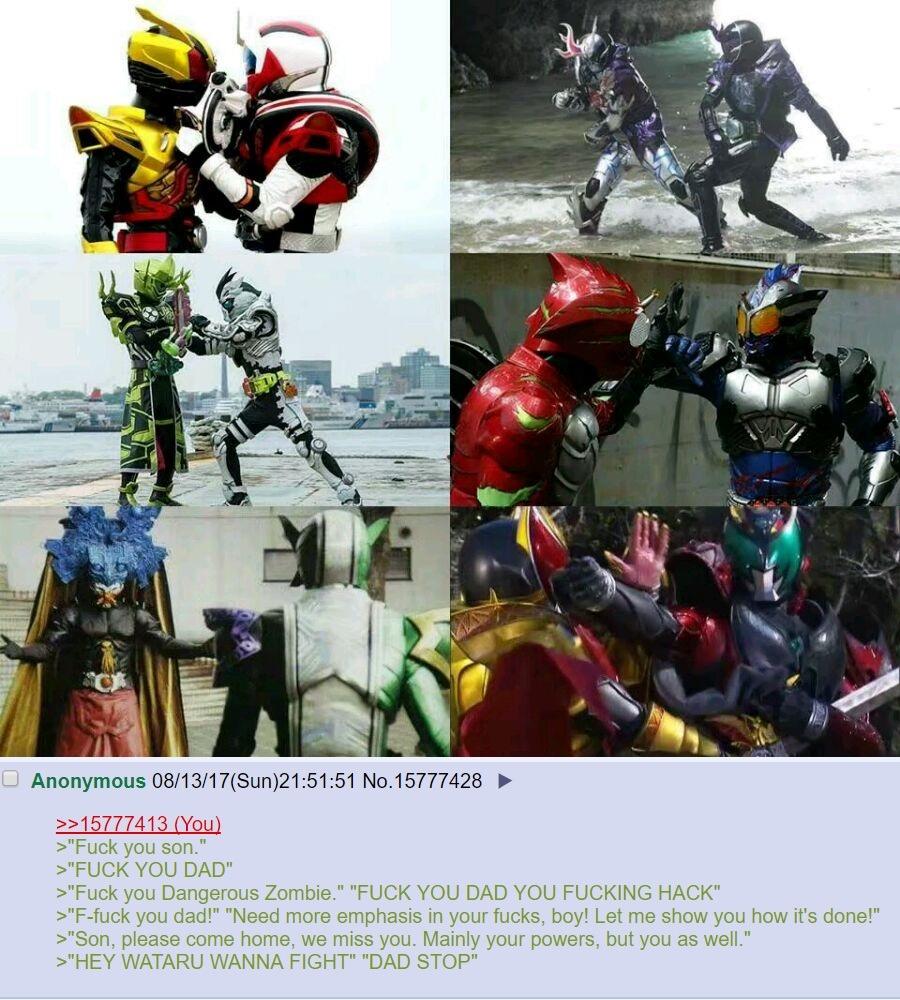 Dad Rider | Kamen Rider | Know Your Meme