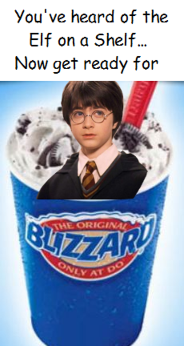 Wizard in a Blizzard Elf on the Shelf Know Your Meme