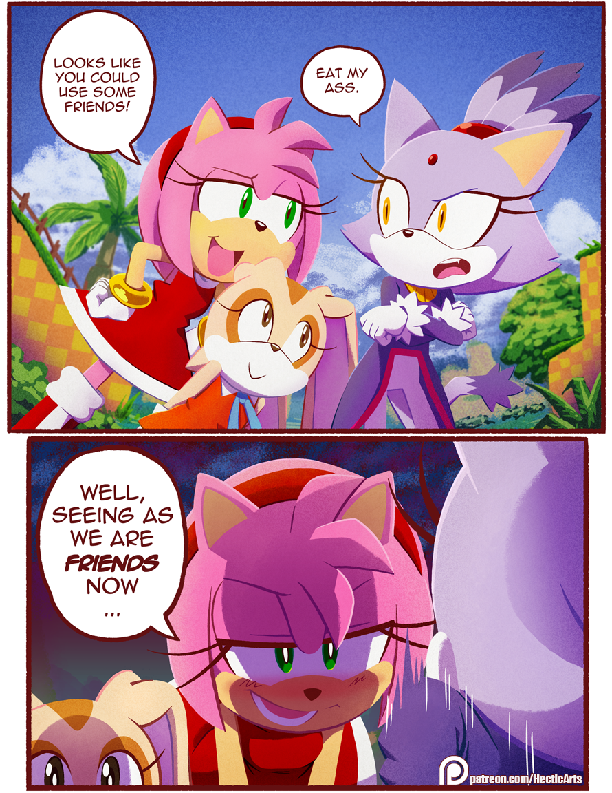 Somewhere In The Doujin World Sonic The Hedgehog Know Your Meme