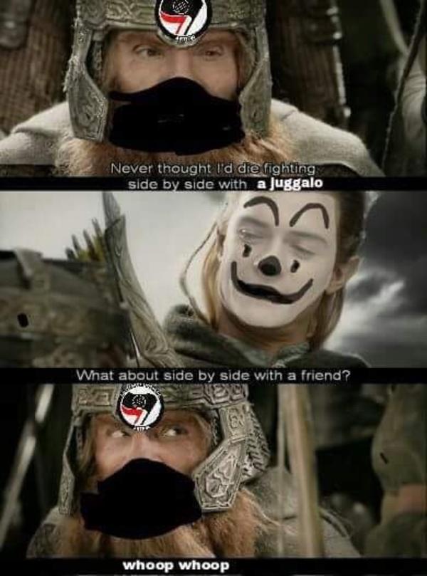 Juggalos and Antifa March On Sauron Juggalo March on Washington