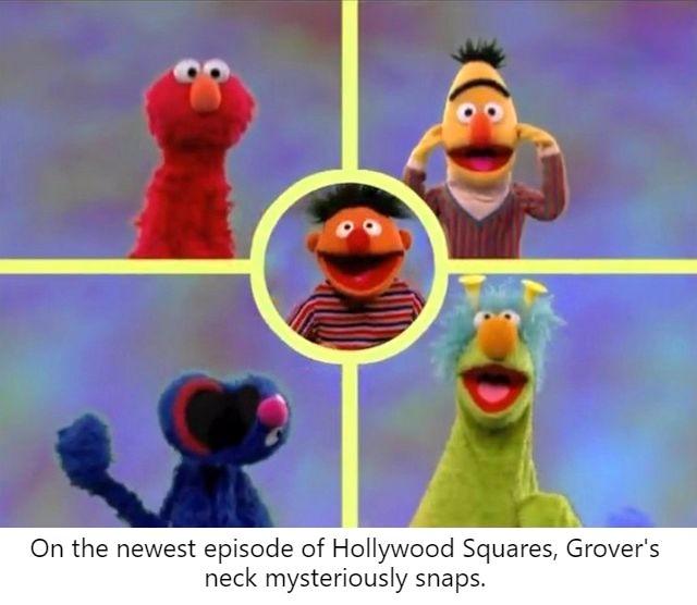R.I.P Grover Bertstrips Know Your Meme