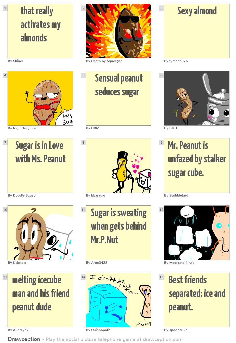 Drawception Activated Almonds Know Your Meme