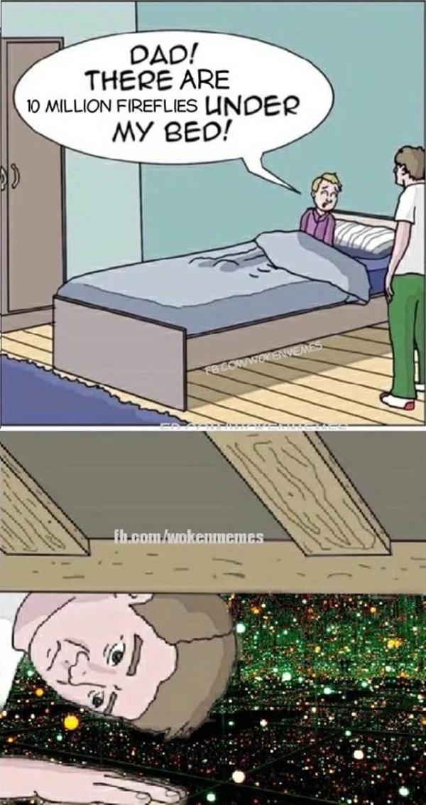 10 million fireflies Dad! There Is a Monster Under My Bed Know Your