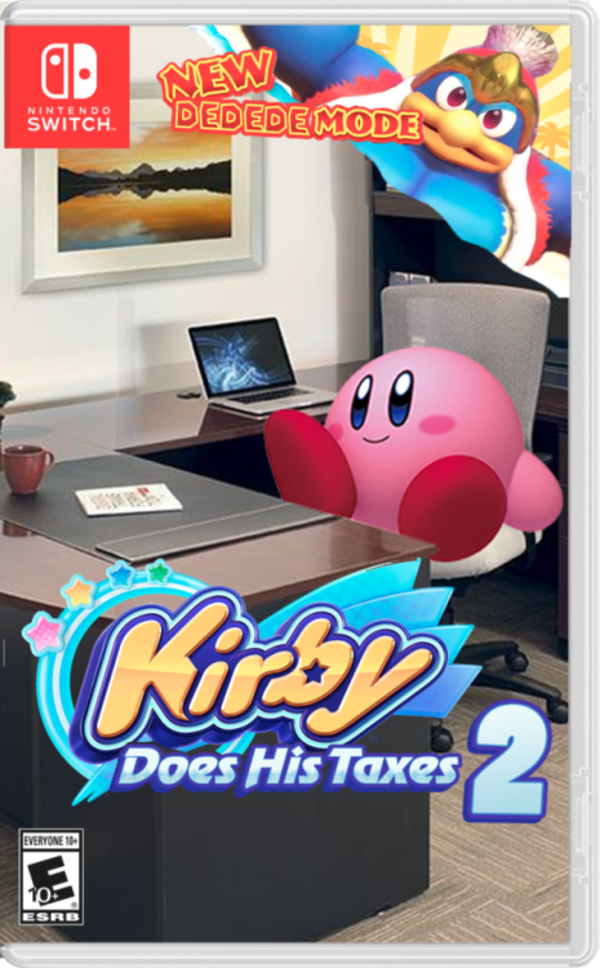 Kirby does his taxes 2 Kirby Know Your Meme