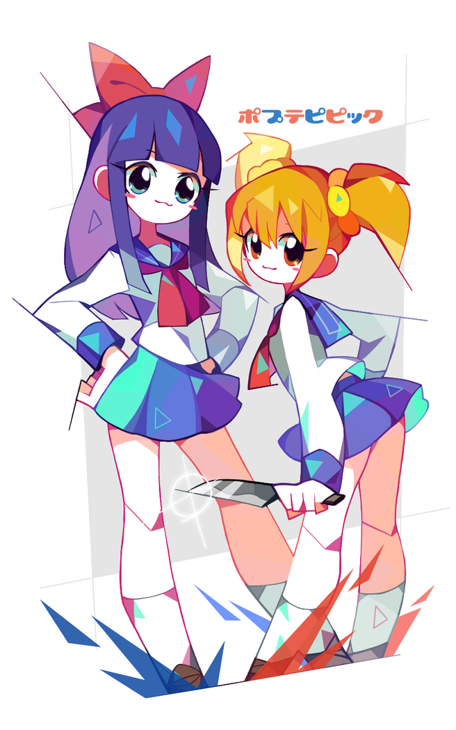 Pop Team Epic Popuko And Pipimi