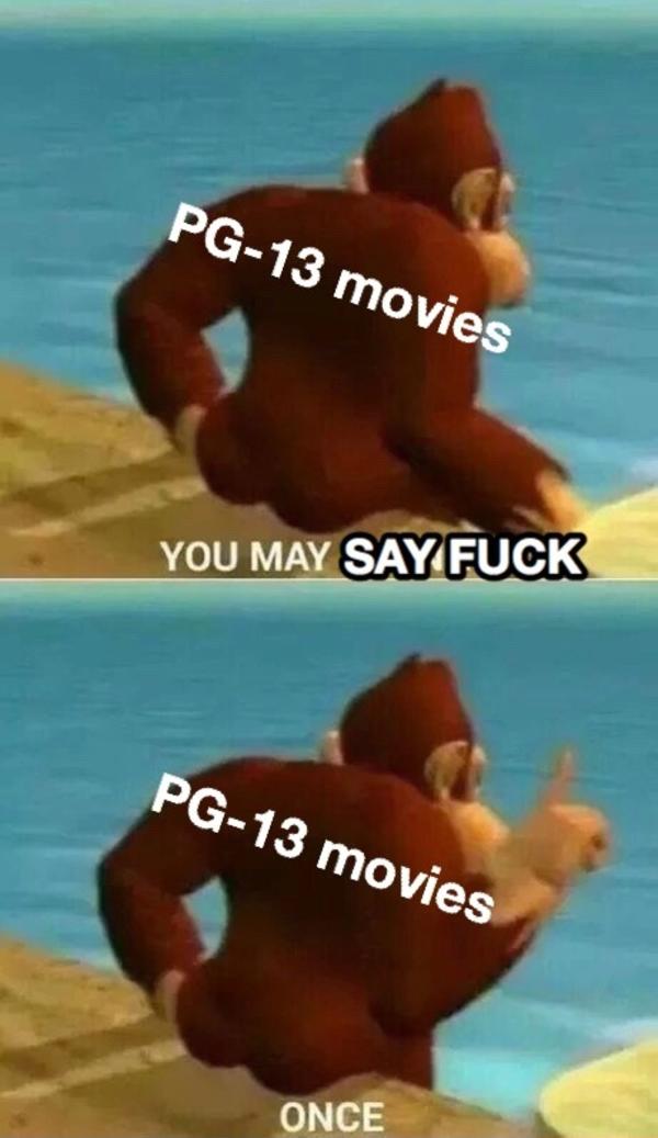 Apparently you can actually say it 3 times You May Spank It, Once