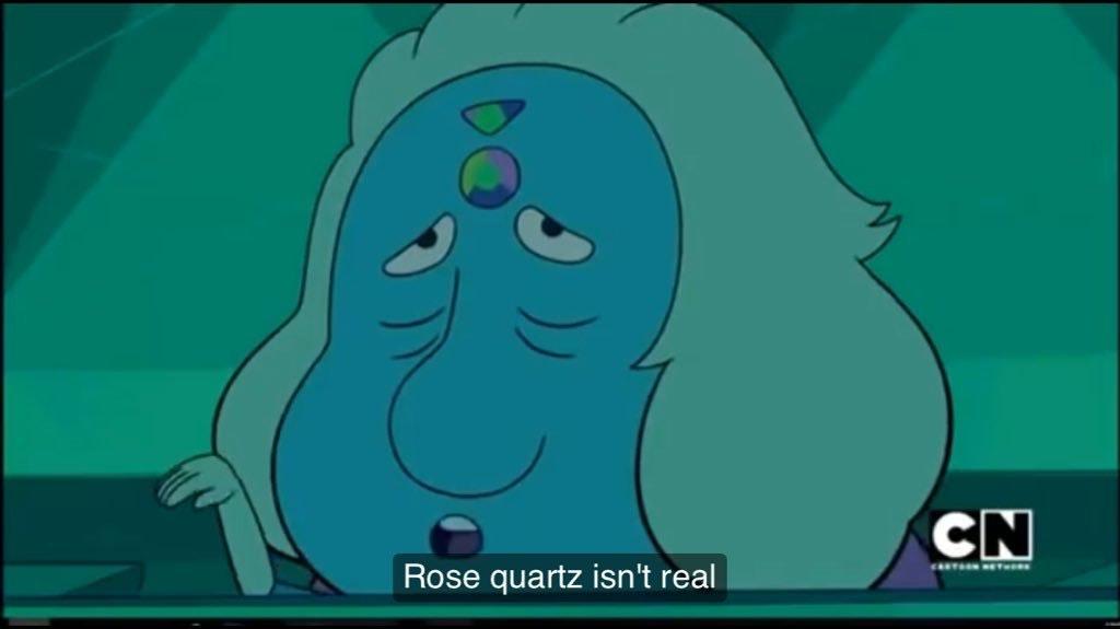 Rose quartz isn't real Steven Universe Know Your Meme