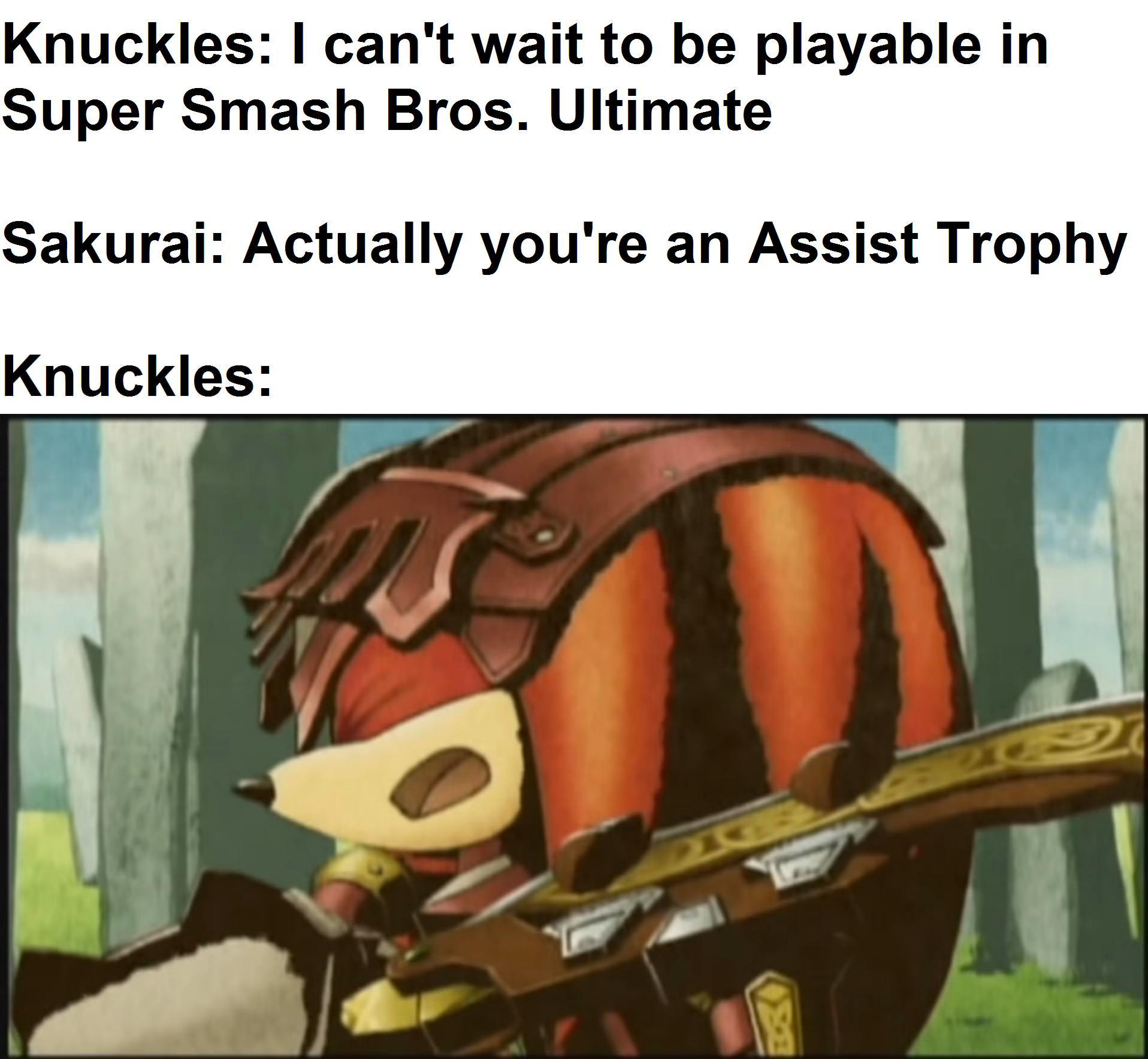 Smash Bros. disappointment Sonic the Hedgehog Know Your Meme