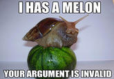 Your Argument is Invalid