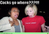 Cock Goes Where?