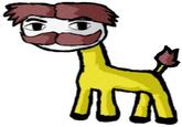 Gordon the Pringles Giraffe