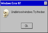 Fake/Funny Error Messages