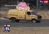 Exploding Van