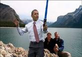 Lightsaber Obama