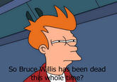Fry looking squint / Fry squint