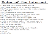 Rules of the Internet