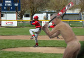 Naked Guy With Axe
