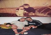reenact childhood pictures