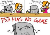 PS3 Has No Games