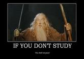 You Shall Not Pass!!!