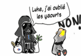 "Luke, je suis ton père" cartoon parodies