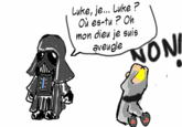 "Luke, je suis ton père" cartoon parodies