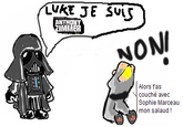 "Luke, je suis ton père" cartoon parodies