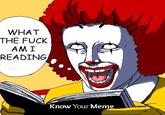 WHAT THE F*CK AM I READING?