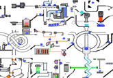 Blue Ball Machine