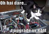 Oh Hi I Upgraded Your RAM