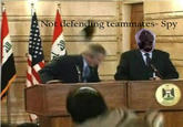 Iraqi Shoe Toss