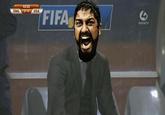 David Beckham reaction face