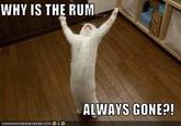 Why is the Rum Gone?