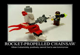 Rocket Propelled Chainsaw