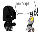 "Luke, je suis ton père" cartoon parodies