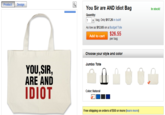 You, sir, are and idiot