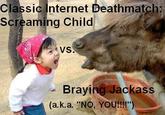 Girl Yelling at Yak