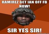 Ian, get off facebook