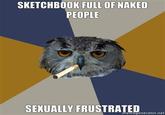 Art Student Owl
