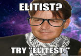 Hipster Charlie Sheen