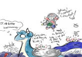 Hot Skitty on Wailord Action