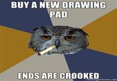 Art Student Owl