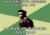 Disruptive Durden / Helpful Tyler Durden