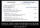 English, Do You Speak It? / Does He Look Like A Bitch? / Say "what" Again.