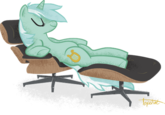 Sitting Lyra