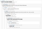 Flipping Tables / (╯°□°）╯︵ ┻━┻