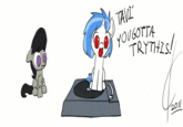 DJ P0N-3 / Vinyl Scratch