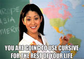 Unhelpful High School Teacher