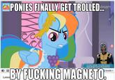 Magneto / MagNEIGHto (My Little Pony Crossover)