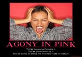 Agony in Pink